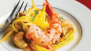 Camarones Afrodisiacos con Mango