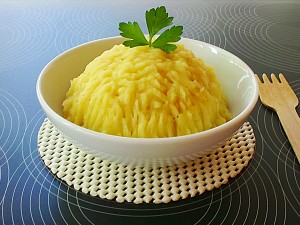 Puré de papas con Queso