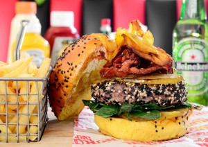 ¡Hamburguesas con mucho estilo!