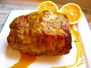 Pierna de Cerdo a la Naranja