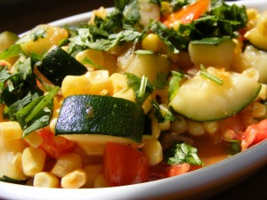 Calabacitas con elote