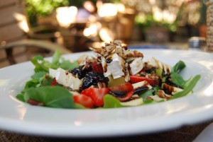 Ensalada de Espinacas y Zarzamoras