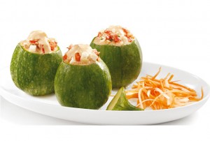 Verduras libres con queso