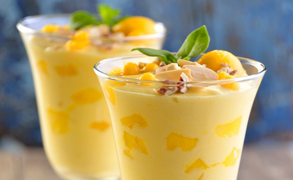mousse-de-mango y yugurt