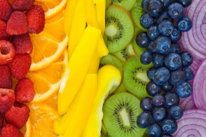 Come frutas y verduras… ¿ por colores?