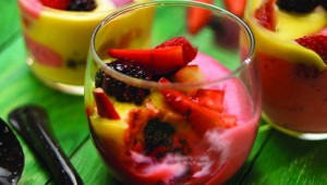 Mousse de Fresa y Chabacano