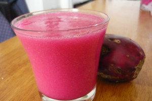 ¡Agua fresca de tuna!