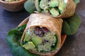 Wrap de quinoa