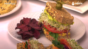 Sándwich Vegano con proteína