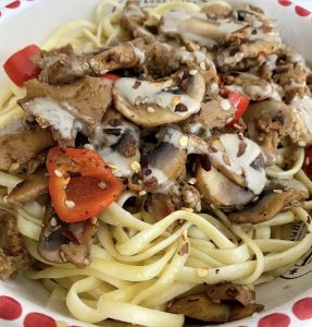 Pasta ligera y versátil con sabor italiano